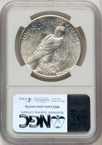 1921 Peace Dollar NGC MS65 (773720020)