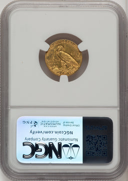 1911 $2.50 Indian Quarter Eagle NGC MS61 (772831004)