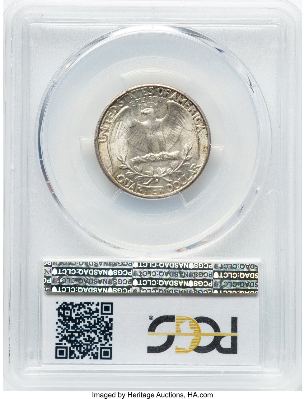 1932-S 25C CAC Washington Quarter PCGS MS64