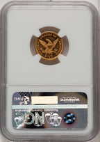 1885 $2.50 Liberty Quarter Eagle NGC MS63