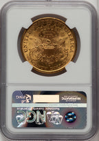 1899-S $20 Liberty Double Eagle NGC MS65 (774579018)