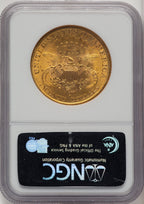 1899-S $20 Liberty Double Eagle NGC MS65
