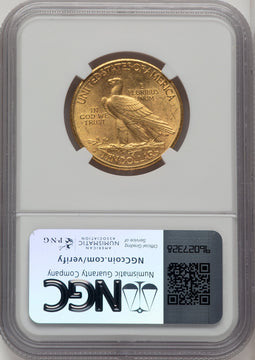 1913-S $10 Indian Eagle NGC MS62 (774094001)