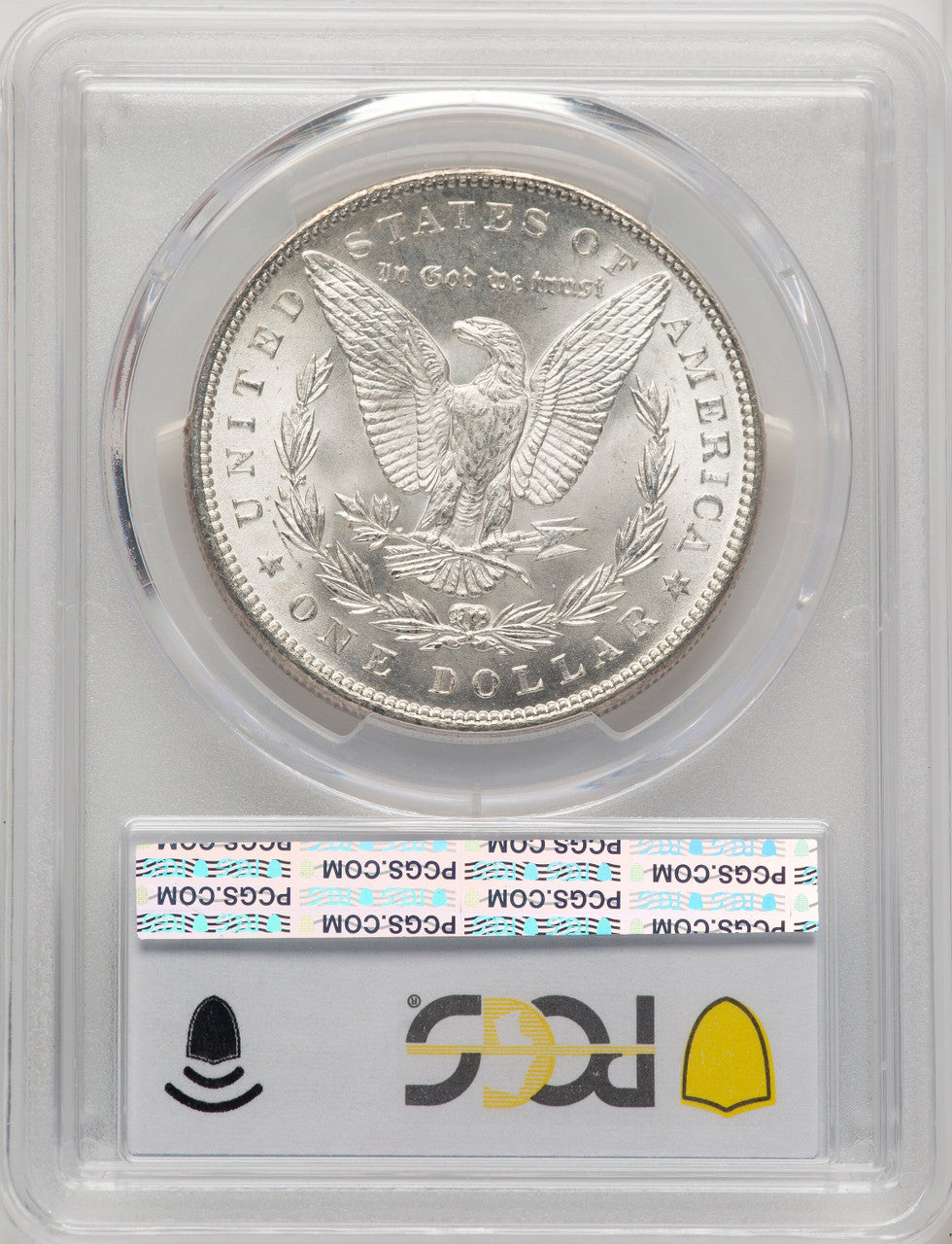 1899 Blue Gradient Morgan Dollar PCGS MS66+
