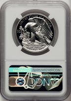 2021-W Palladium Eagle 1 oz FDI Mike Castle NGC PF70