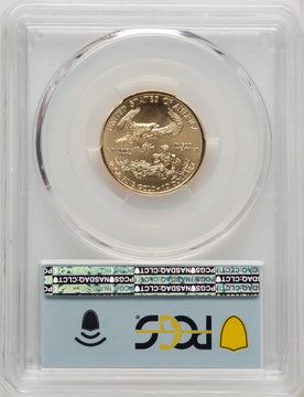 2021 $10 Quarter Ounce Gold Eagle Type One First Day of Issue PCGS MS70
