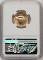 2021 $10 Quarter Ounce Gold Eagle Type Two Don Everhart NGC MS70