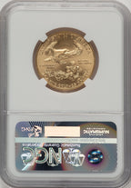 2014 $25 Half-Ounce Gold Eagle Ed Moy NGC MS70