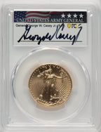 2023 Gold Eagle 1/2 oz FS George Casey PCGS MS70