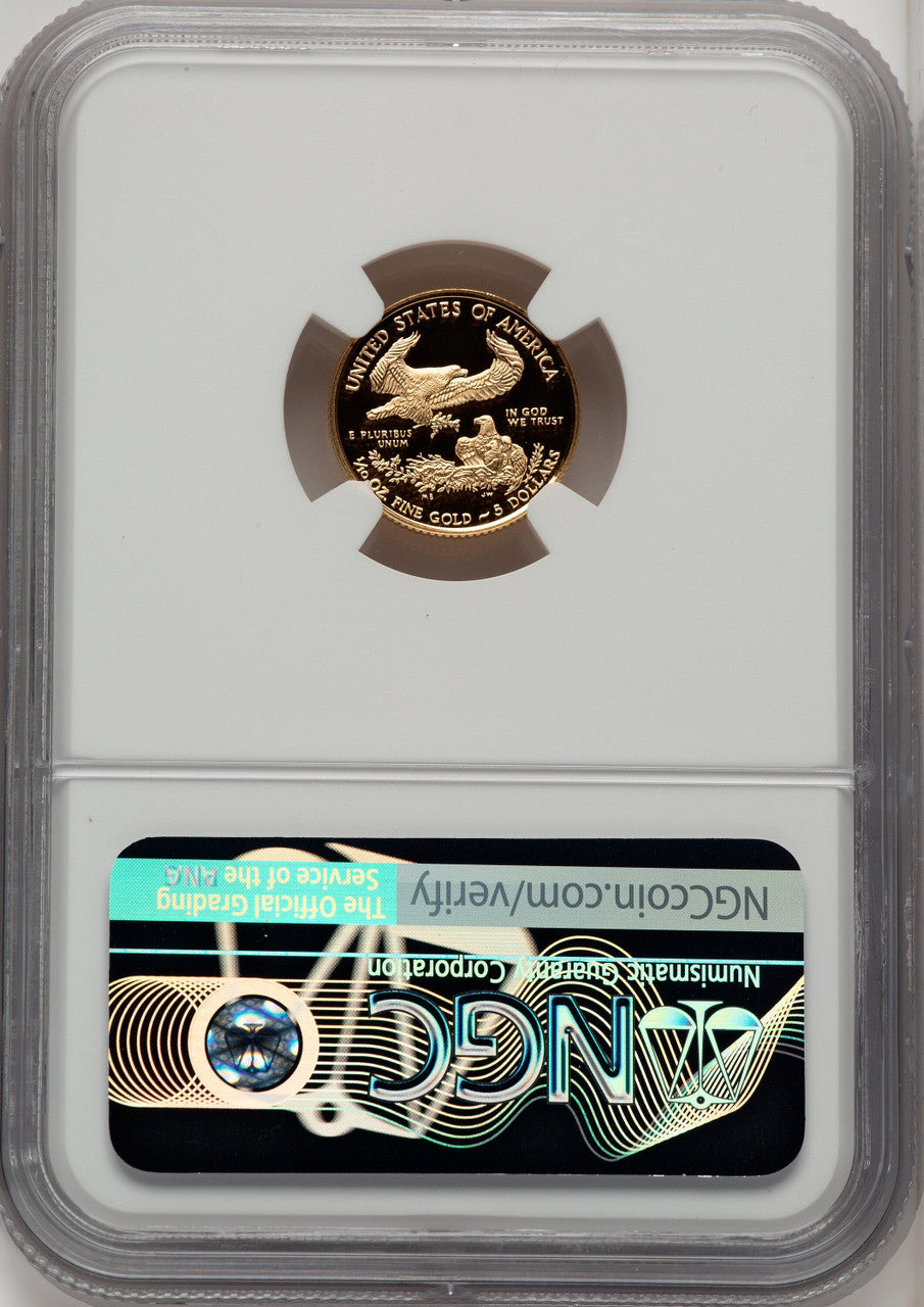 2018-W Gold American Eagle 4-Coin Set Ed Moy NGC PF70
