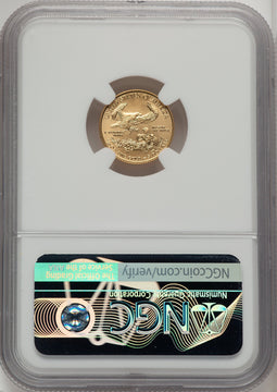 2019 $5 Tenth Ounce Gold Eagle First Strike Don Everhart NGC MS70