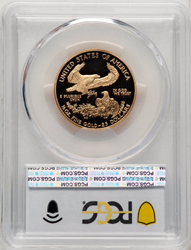 2003-W $25 Half-Ounce Gold Eagle Blue Gradient PCGS PR70