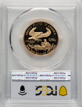 2000-W $25 Half-Ounce Gold Eagle Blue Gradient PCGS PR70 (774624005)