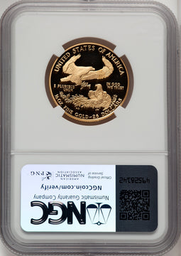 1994-W $25 Half-Ounce Gold Eagle Brown Label NGC PF70 (774624002)