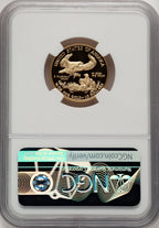 2018-W G$10 Quarter Ounce Gold Eagle First Day of Issue FDI 1ST NGC PF70