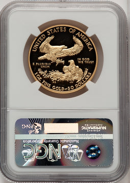 2016-W $50 One-Ounce Gold Eagle 30th Anniversary NGC PF70 Angela Buchanan