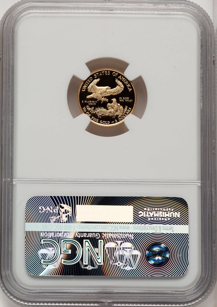 2016-W Gold American Eagle 4-Coin Set Ed Moy NGC PF70