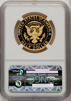 2014-W 50C Kennedy Gold 50th Anniversary First Strike Proof Kennedy Half Dollar NGC PR70 (774200001)