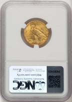 1913 $5 Indian Half Eagle NGC MS64 (774580040)