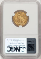 1910 $5 Indian Half Eagle NGC MS64 (774580038)
