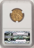 1911 $5 Indian Half Eagle NGC MS63 (774470013)