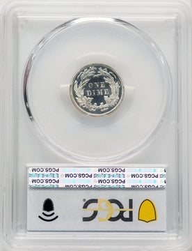 1884 10C CA Proof Seated Dime PCGS PR68