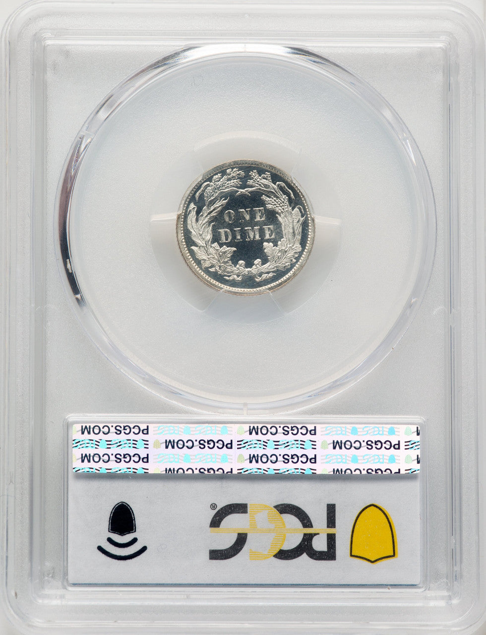 1884 10C CA Proof Seated Dime PCGS PR68