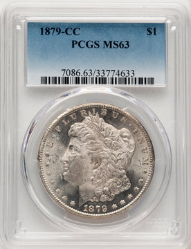 1879-CC Morgan Dollar PCGS MS63 (774225007)