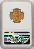 1876-S $5 CAC Liberty Half Eagle NGC XF40