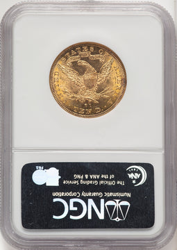 1891-CC $10 Liberty Eagle NGC MS62