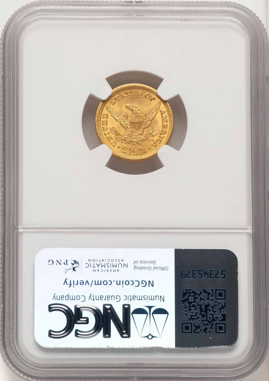 1904 $2.50 Liberty Quarter Eagle NGC MS66 (773723030)