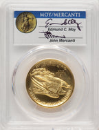 2015-W $100 American Liberty High Relief PCGS MS70 Moy/Mercanti
