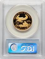 2010-W $25 Half-Ounce Gold Eagle Blue Gradient PCGS PR70 (507166103)
