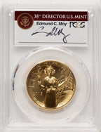 2015-W $100 American Liberty High Relief PCGS MS70 Ed Moy