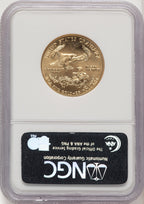 2007 $25 Half-Ounce Gold Eagle First Strike ER Blue NGC MS70 (507166117)