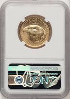 2021 $25 Half-Ounce Gold Eagle Type Two First Strike Don Everhart NGC MS70