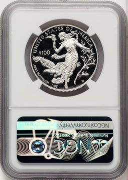 2016-W $100 One-Ounce Platinum Eagle Mike Castle NGC PF70
