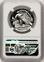 2018-W Palladium Eagle 1 oz ER Blue NGC PF70