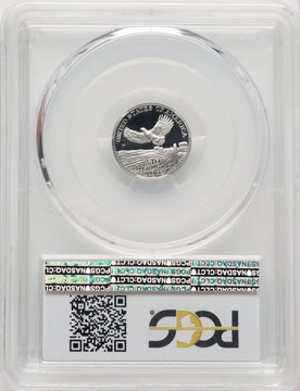 2000-w $10 Tenth-Ounce Platinum Blue Gradient PCGS PR70 (520203161)