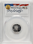 2008-W $10 Tenth-Ounce Platinum Eagle Michael Reagan Reagan Legacy Series PCGS PR70