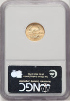 2005 $5 Tenth-Ounce Gold Eagle Brown Label NGC MS70