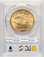 1926 $20 Tripled Die Obverse FS-101 Saint-Gaudens Double Eagle PCGS MS64+
