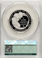 2009-W $100 One-Ounce Platinum Eagle Brown Label CACG PR70