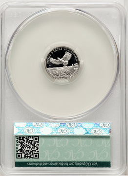 2000-w $10 Tenth-Ounce Platinum Brown Label CACG PR70
