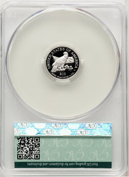 2003-W $10 Tenth-Ounce Platinum CACG PR70