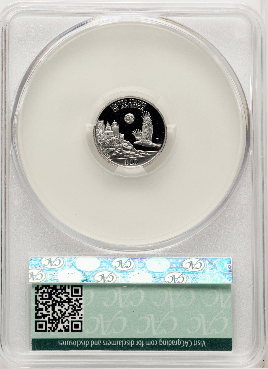 1998-W $10 Tenth-Ounce Platinum CACG PR70