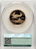 2000-W $25 Half-Ounce Gold Eagle CACG PR70