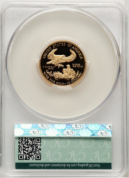 2019-W $10 Quarter-Ounce Gold Eagle CACG PR70