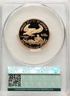 2005-W $25 Half-Ounce Gold Eagle CACG PR70