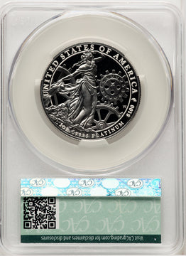 2013-W $100 One-Ounce Platinum Eagle First Day Of Delivery CACG PR70
